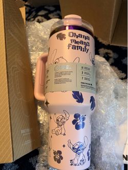 Stanley x Stitch 40oz Quencher Tumbler – Pink Limited Edition NEW