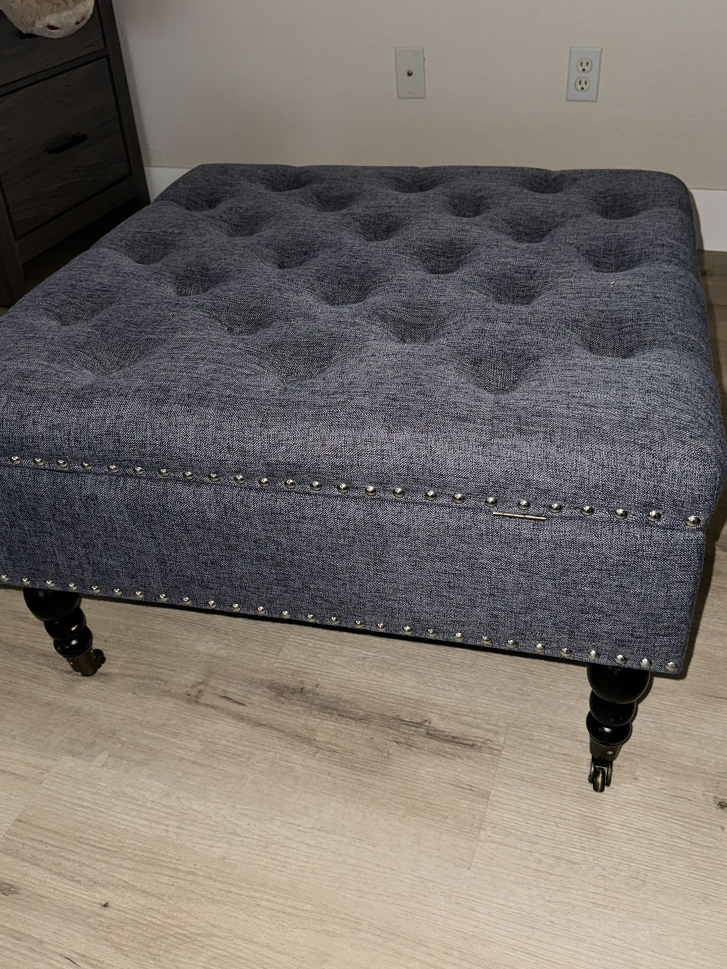 Ottoman And Decor Chair Well Kept 