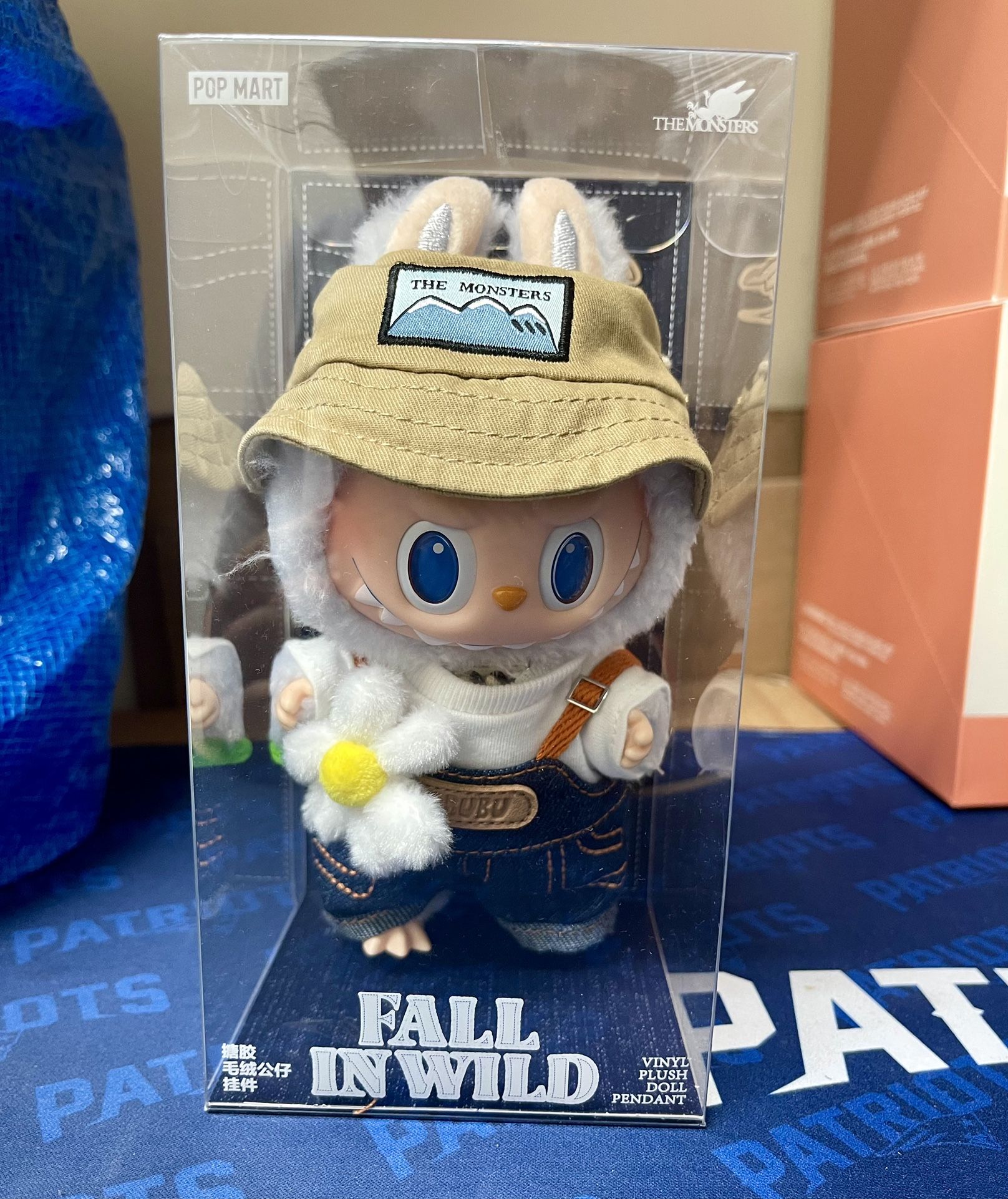 Brand new sealed labubu fall in wild