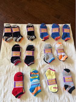 Brand New 3-Packs of Low cut ankle Socks