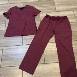 Elle Scrub Set Sz M