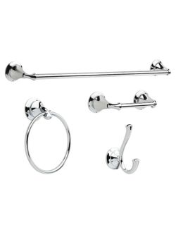 Toilet Paper Holder, Towel Ring And Robe Ring