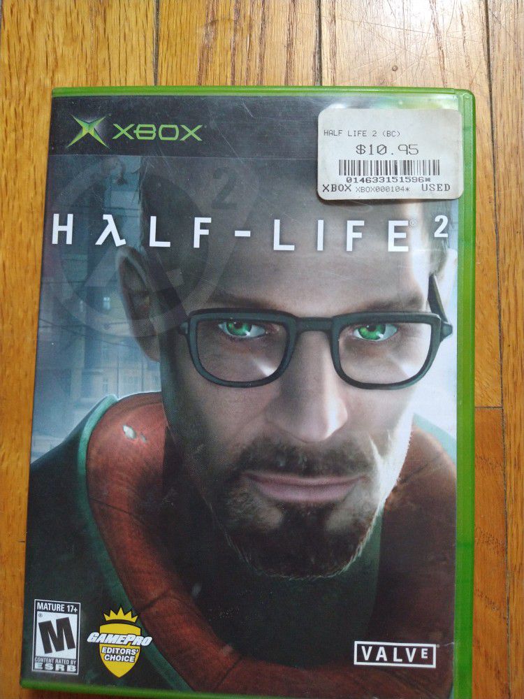 Half Life 2 Original Xbox Video Game