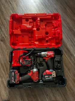 M18 FUEL 18V Lithium-Ion Brushless Cordless Hammer Drill and Impact Driver Combo Kit (2-Tool) with 2 Batteries