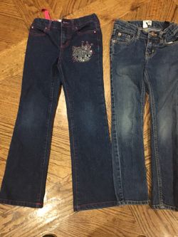 Jeans for girl size 6 children’s place, hello kitty