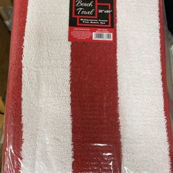 Striped Beach Towels X 12