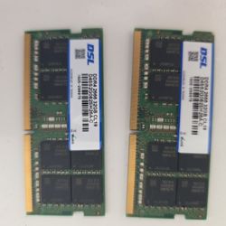 DDR  32GB  2666MHz SO-DIMMs