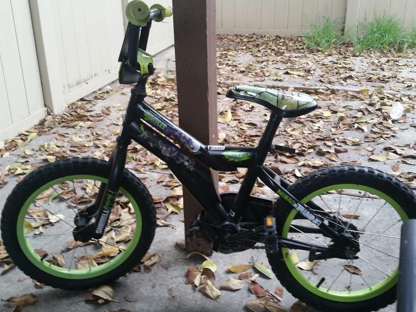 Kids bike 16" teenage mutant nija turtle