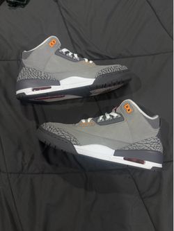 Nike air Jordan 3 cool grey size 9