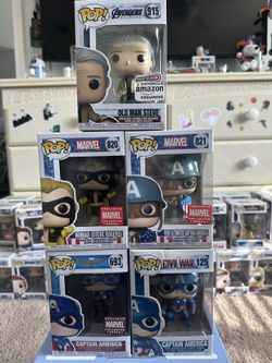Captain America Pop Lot