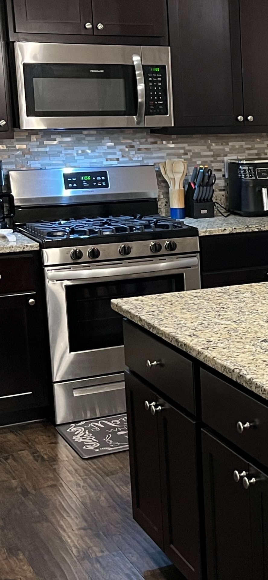 Microwave And Stove
