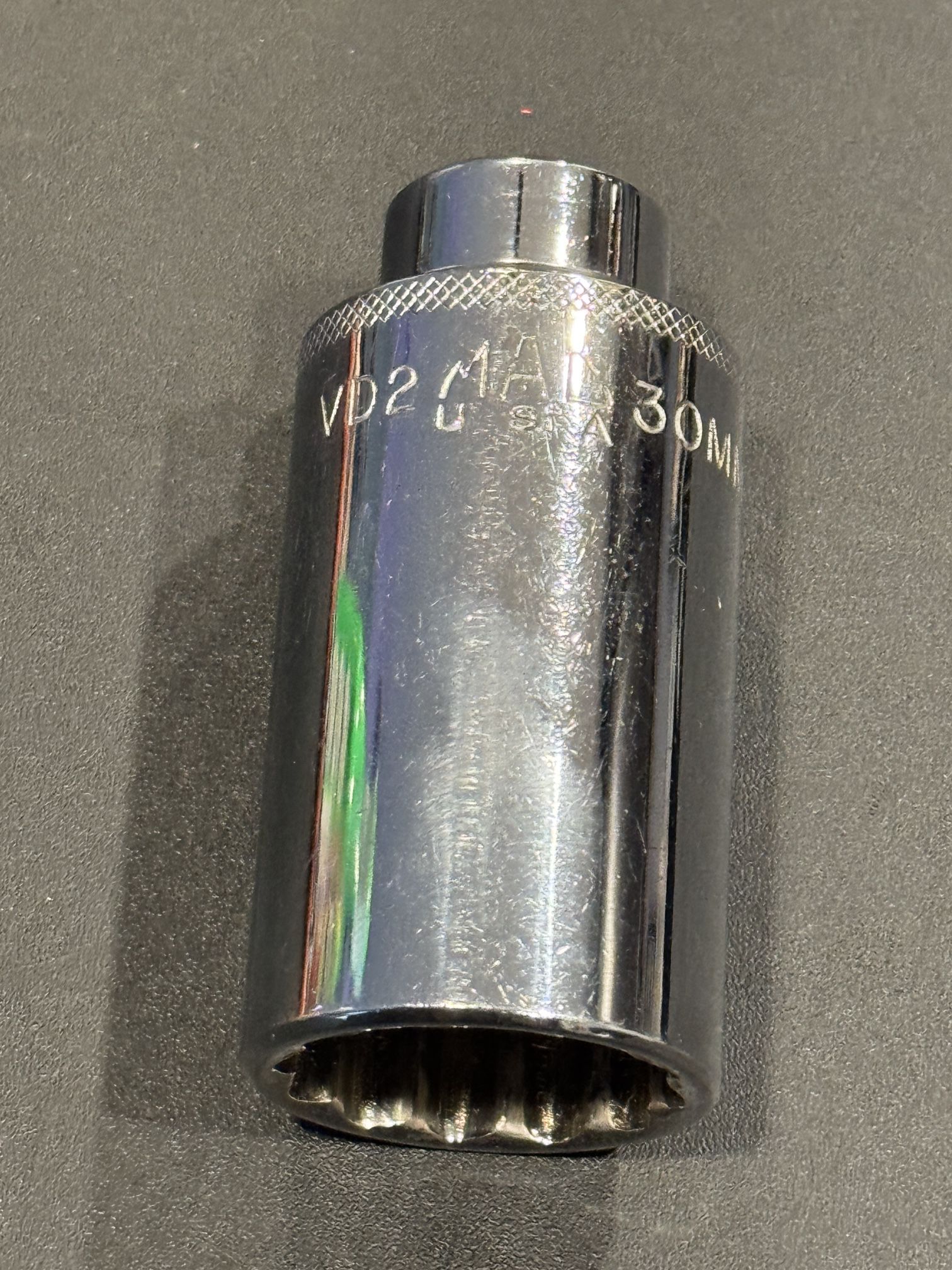 MAC Tools 12pt Metric 1/2” Drive VD2 30MMR Socket 30mm USA ~ NICE~
