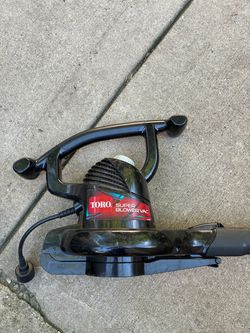Toro Super Blower Vac Electric Leaf Blower