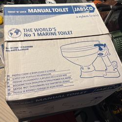 Jabsco Manual Pump Marine Toilet 