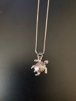 Turtle necklace