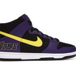 Nike Dunk High Lakers