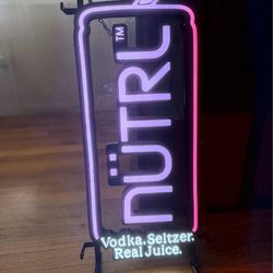 Nutrl LED Neon Bar Sign