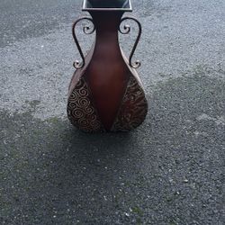 Decorative Metal Vase