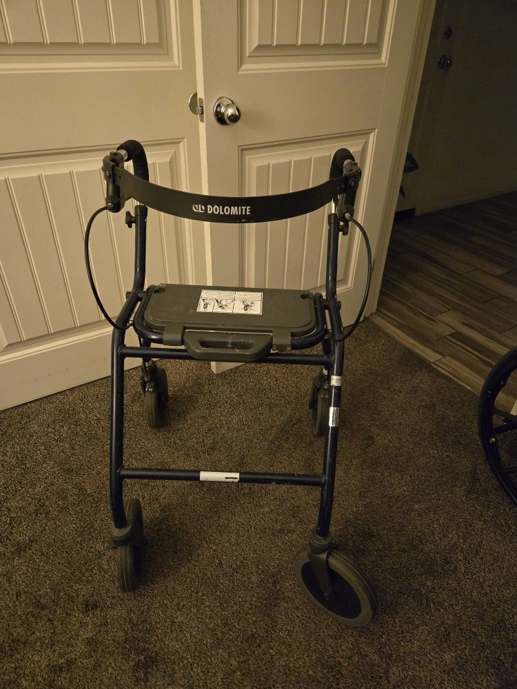 Walker with Brakes