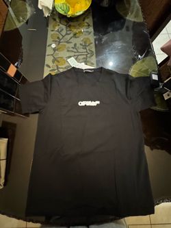 Off White, Black T-Shirt