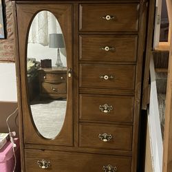 $125 (OBO) - Armoire (matching bedside table opti