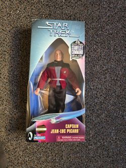 1999 Playmates Star Trek 9 Inch Collector's Series Boxed Action Figure - Captain