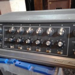 Shure Bros Vintage PA/Instrument Control Center Amplifier Head 