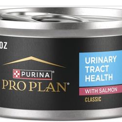 Purina Pro Plan Urinary Tract Health With Salmon Classic Wet Cat Food Pate - (Pack of 24) 3 oz. Pull-Top Cans may 2026