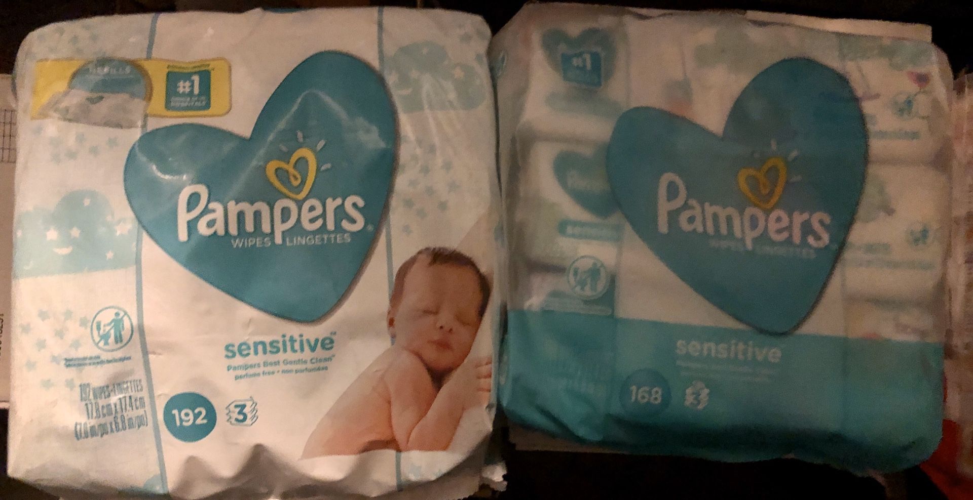 Pampers Wipes $5 each
