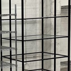 Large Metal Shelves 