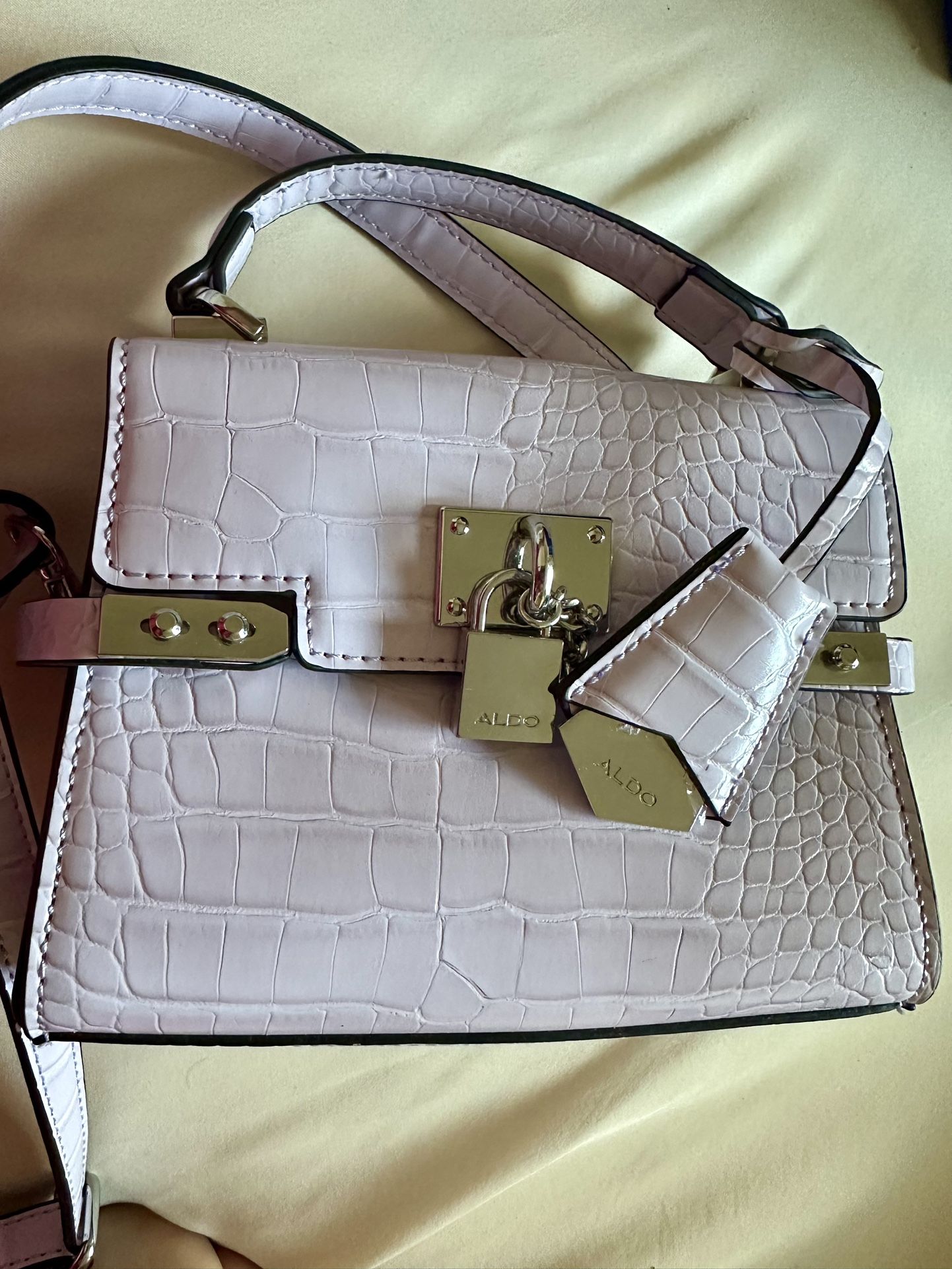 New Aldo Lilac/ light purple color cute crossbody purse