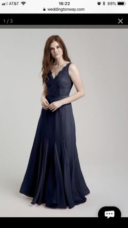 Navy blue Weddington Way Banana Republic dress