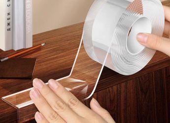 Clear Transparent  Self Adhesive Tape strip protector protect edge guard Roll