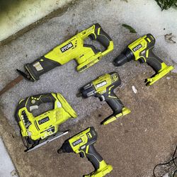 RYOBI TOOLS FOR SALE