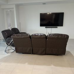 Sofa And glass Tables