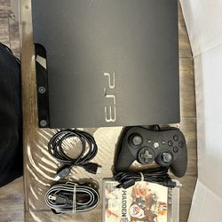 PS3 slim console bundle(Tested Working Good)