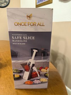 Once For All Safe Slice Mandoline Slicer