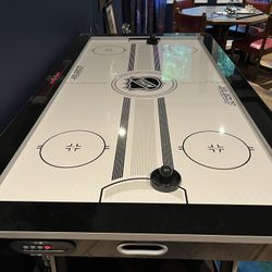 GlazeTek Hover Hockey Ping Pong and Air Hockey Game