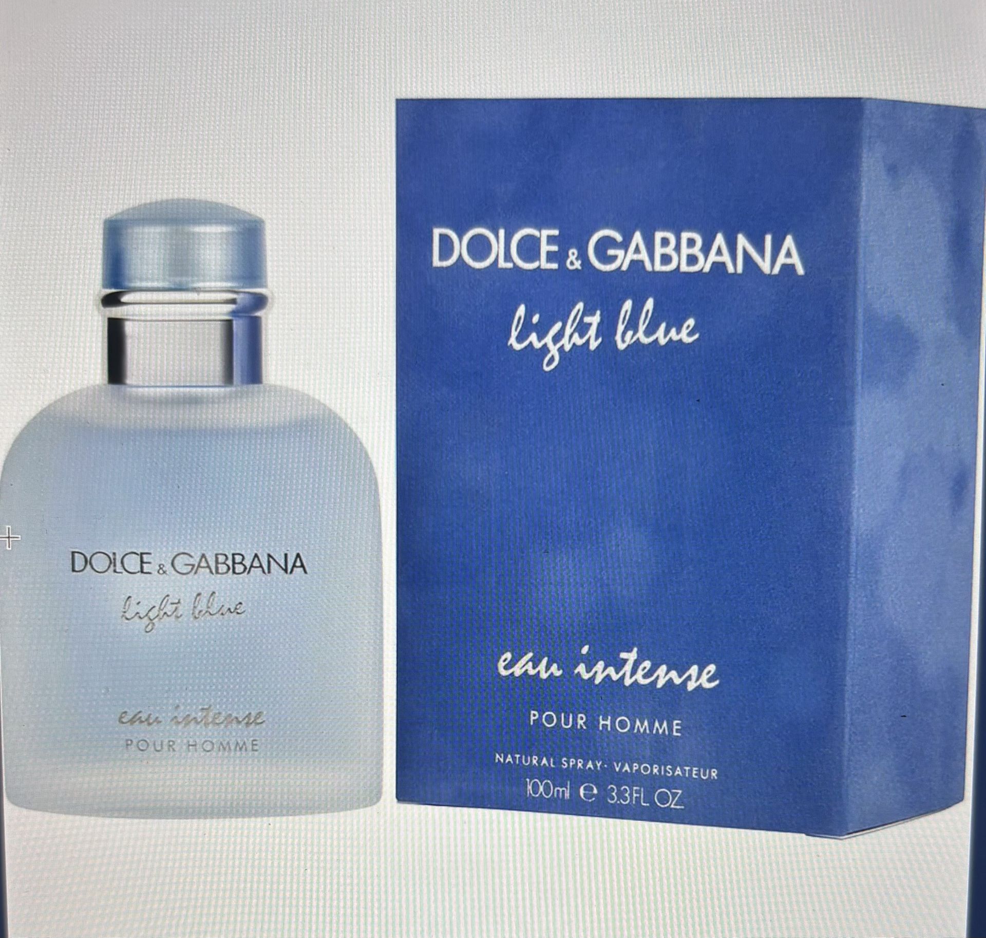 DG Light Blue Eau Intense Edp 3.3oz -men