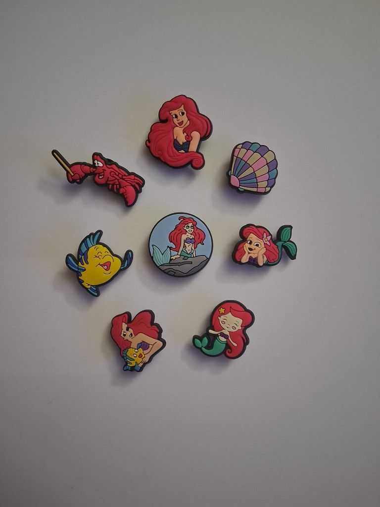 Princess Ariel (The Little Mermaid) Croc Charms