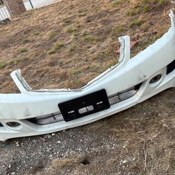 06-08 Tsx white front bumper