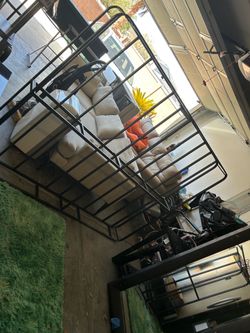 Queen size bed frame