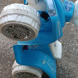 Frozen Power Wheel Four-wheeler For Age 3 To 5