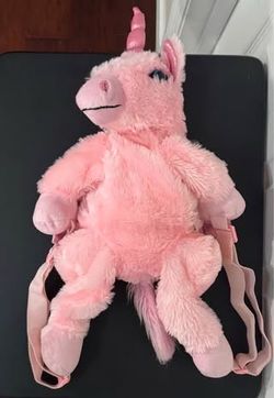 Unicorn Backpack Plush just $5