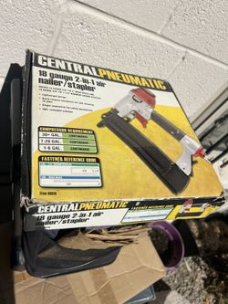 18 gauge two and one air nailer stapler