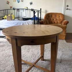 Wooden Round Table