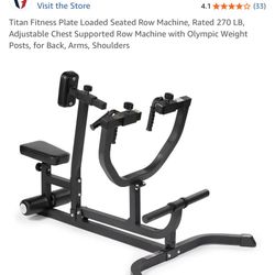 Titan fitness row/lat Machine