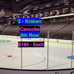 Kraken Canucks Tickets 