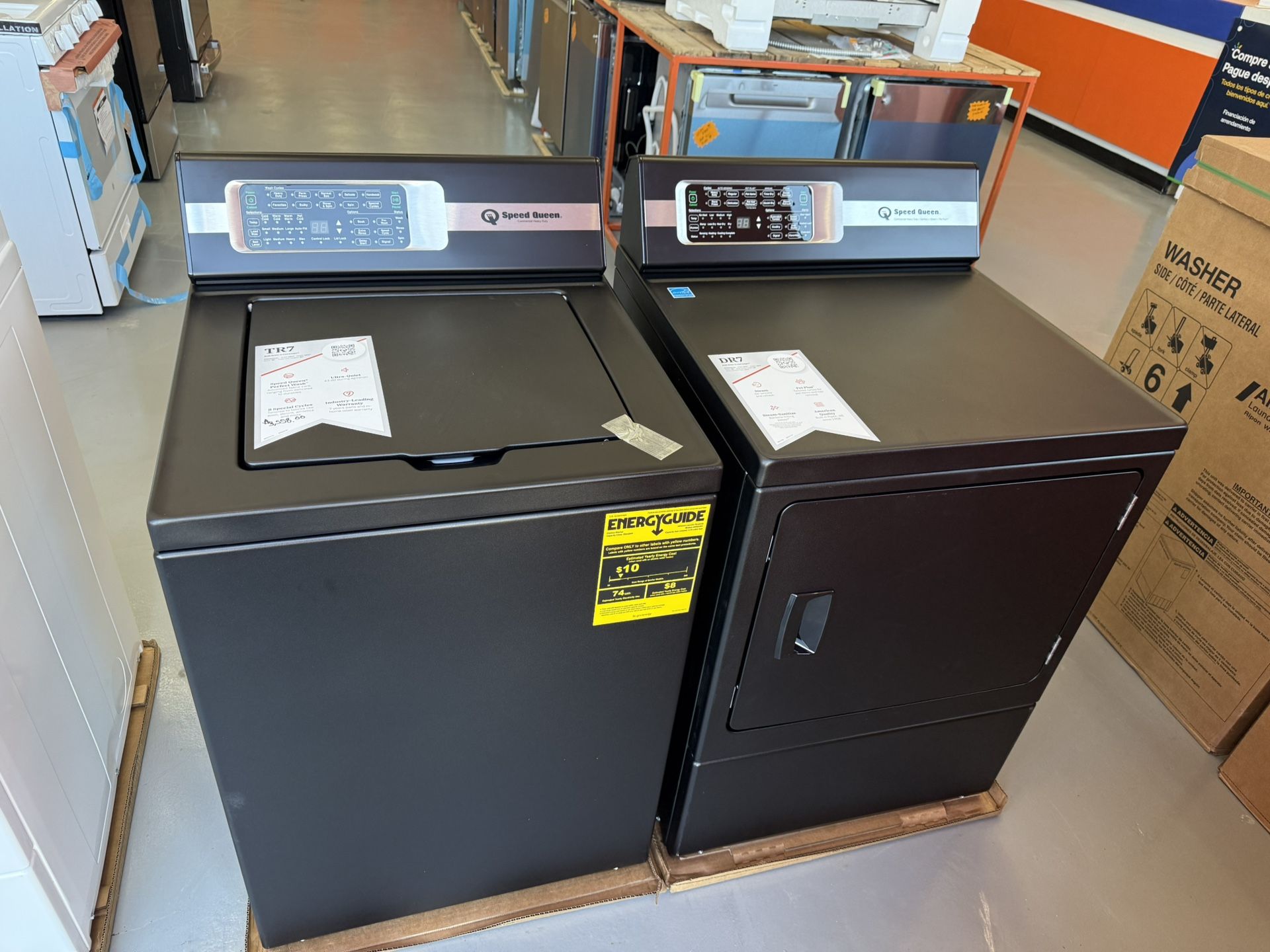 SPEED QUEEN WASHER DRYER SETS