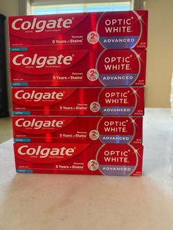 Colgate optic white advanced 4.5oz